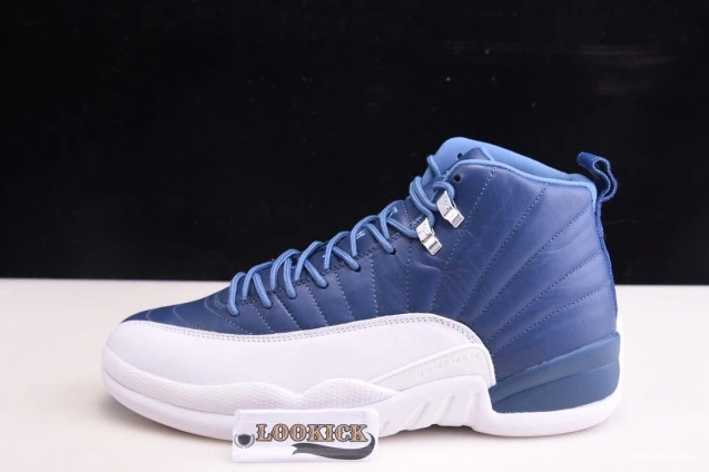 Retro Jordan Stone Blue 130690-404 12 Air 0724